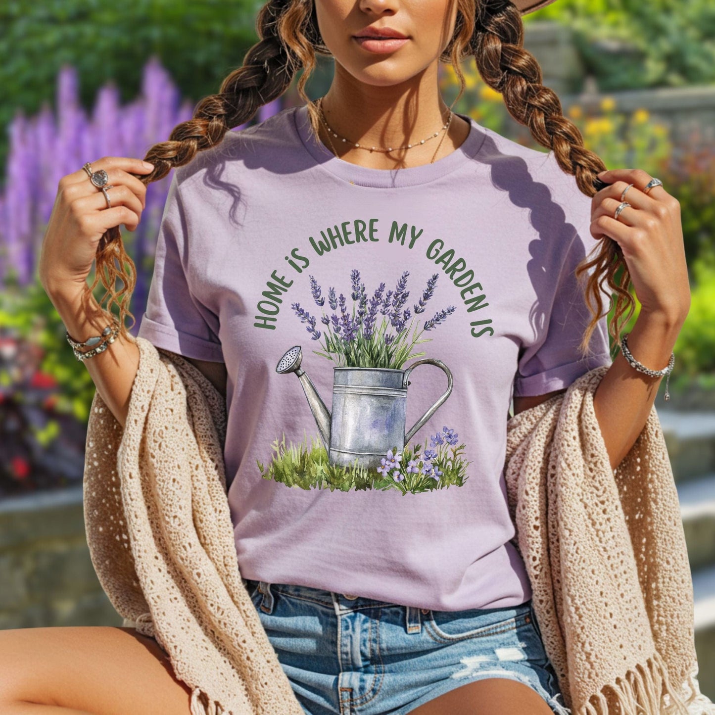 "Home Is Where My Garden Is" T-Shirt