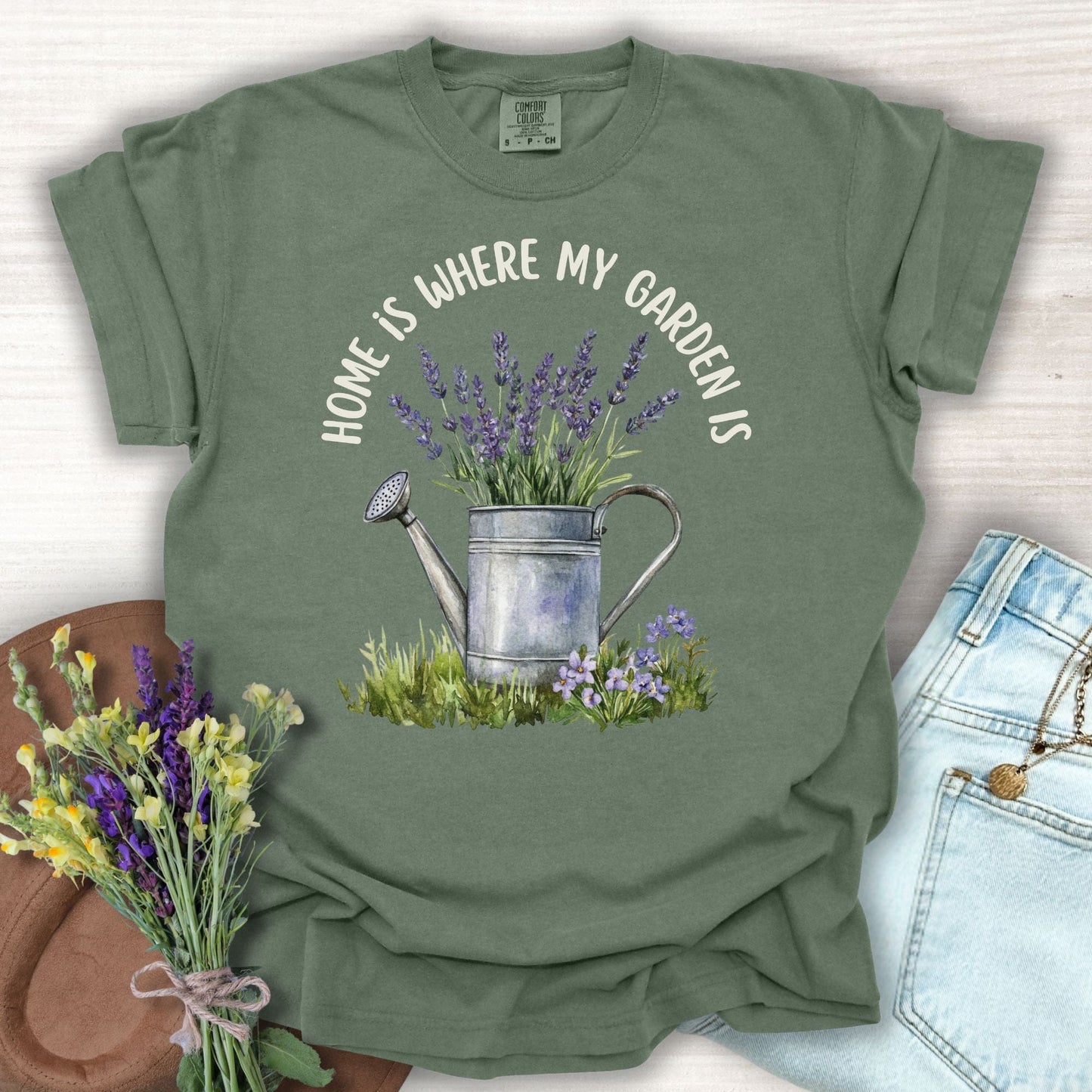 "Home Is Where My Garden Is" T-Shirt