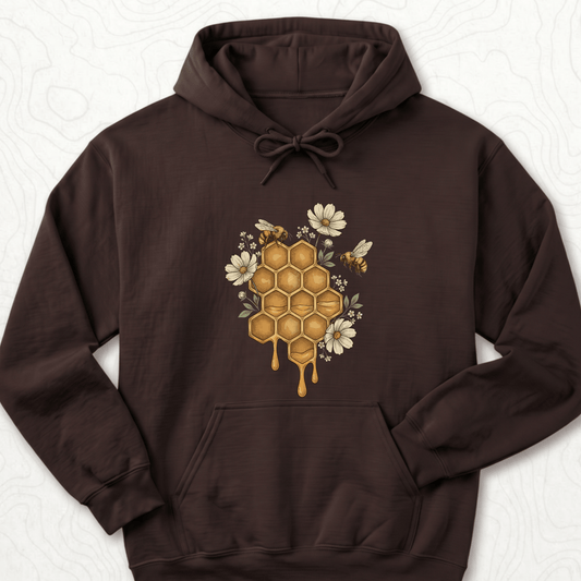 Honeycomb Bees Hoodie