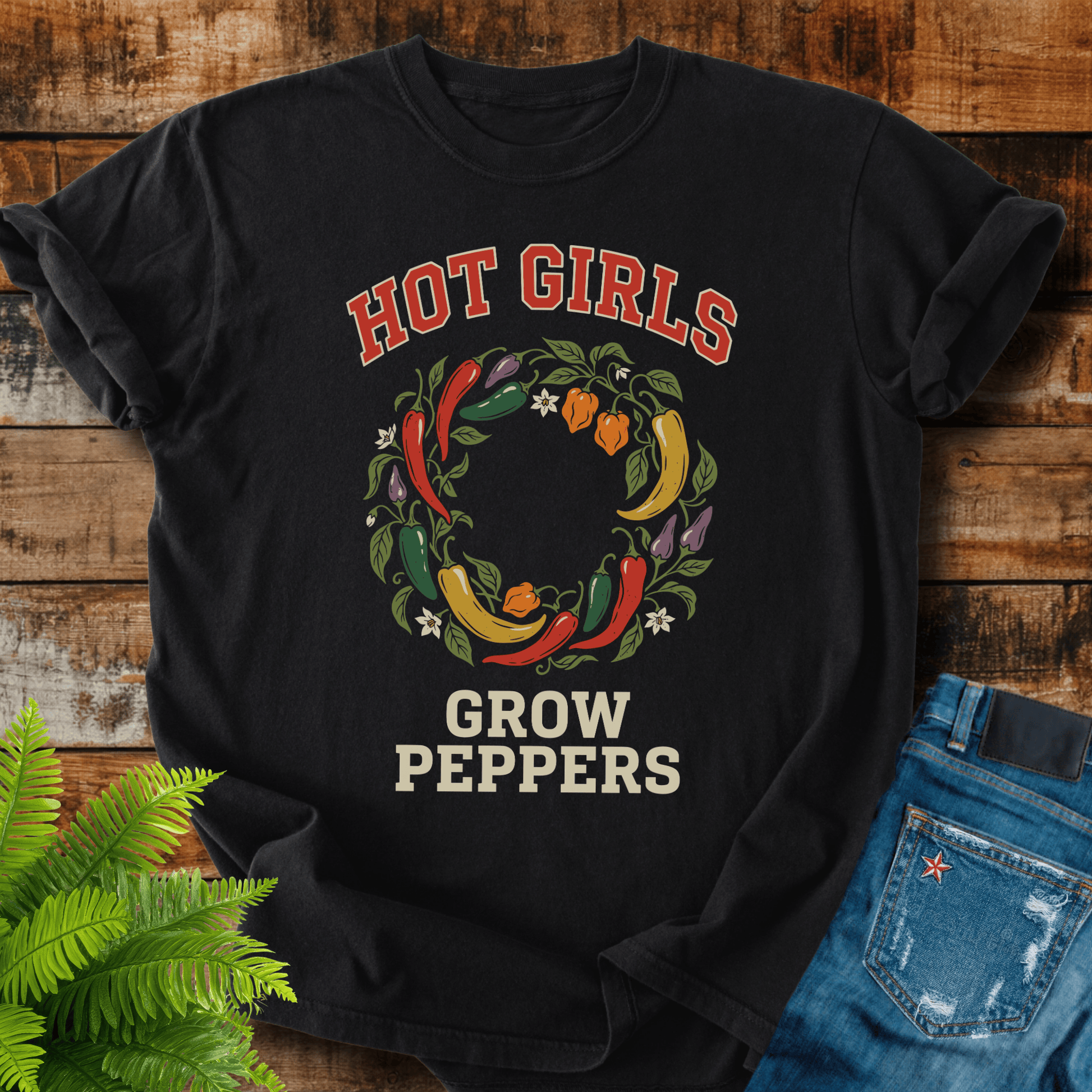Hot Girls Grow T-shirt