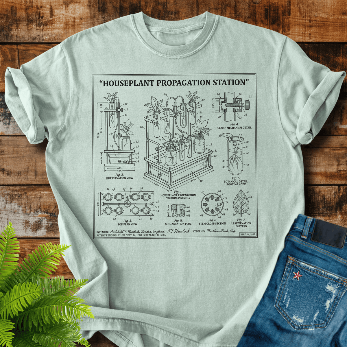 Houseplant Propagation Station T-shirt
