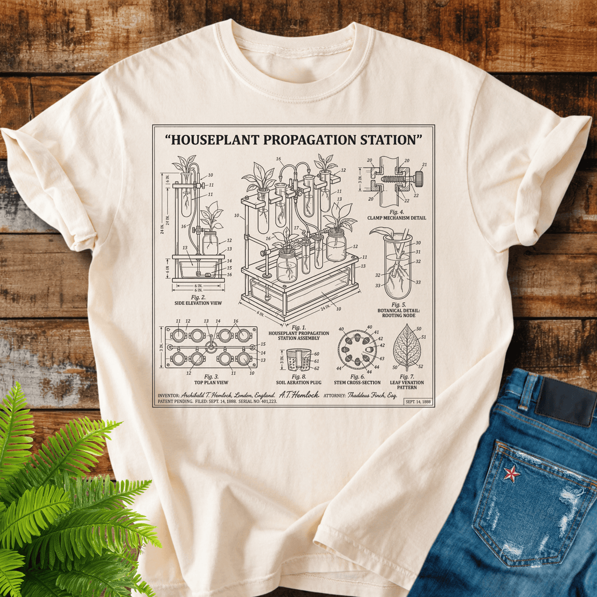 Houseplant Propagation Station T-shirt