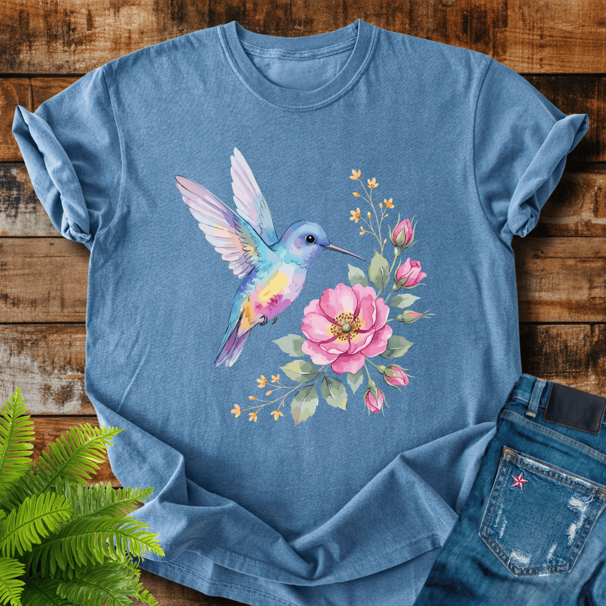 Hummingbird Blossom T-shirt