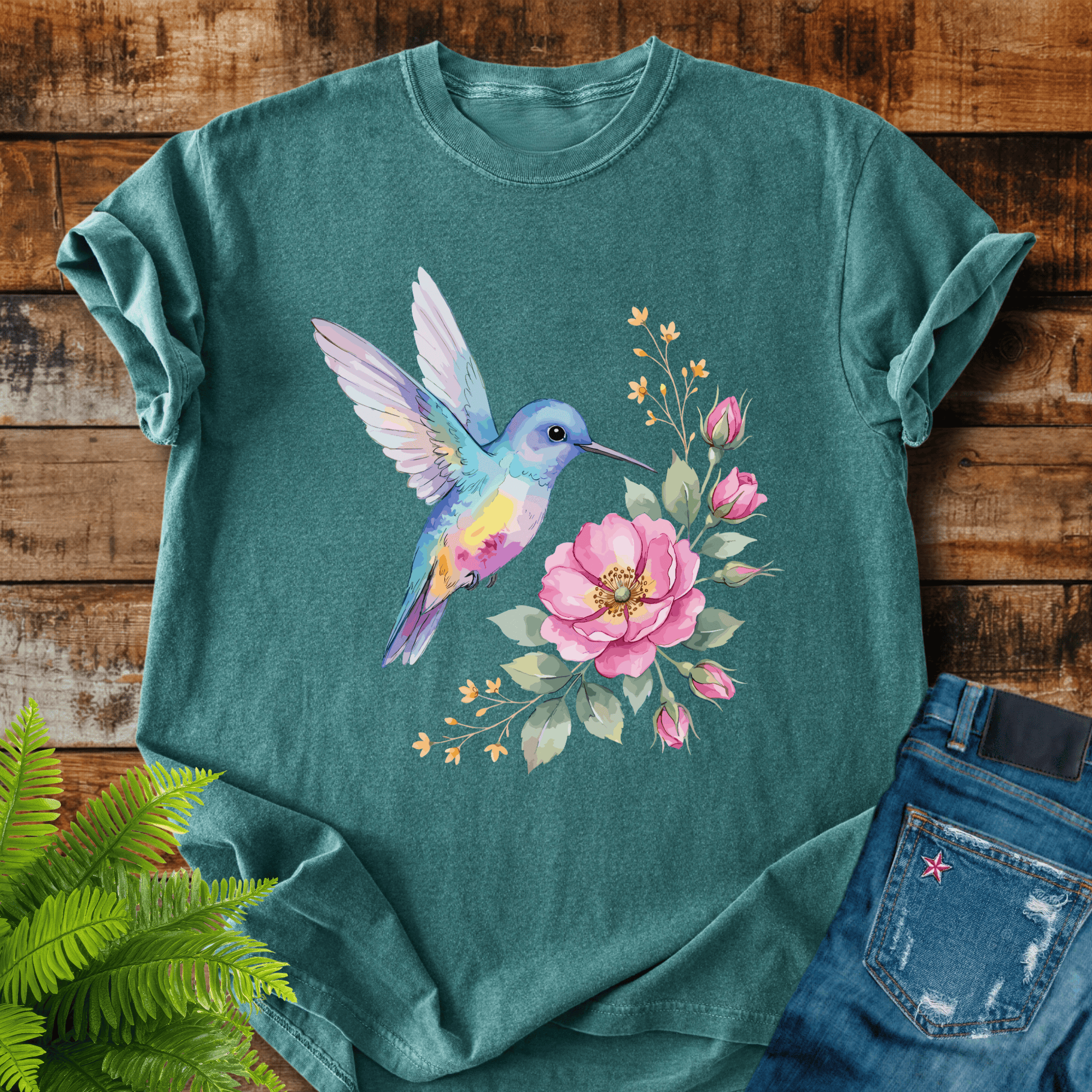 Hummingbird Blossom T-shirt