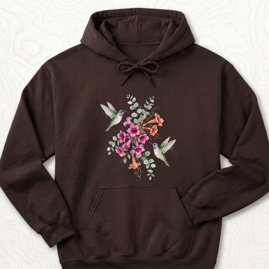 Hummingbird Bouquet Hoodie