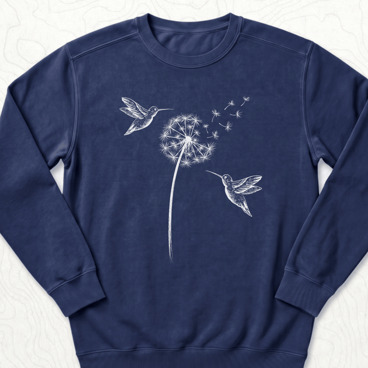 Hummingbird Dandelion Sweatshirt