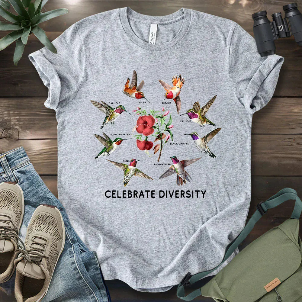 Hummingbird Diversity T-shirt
