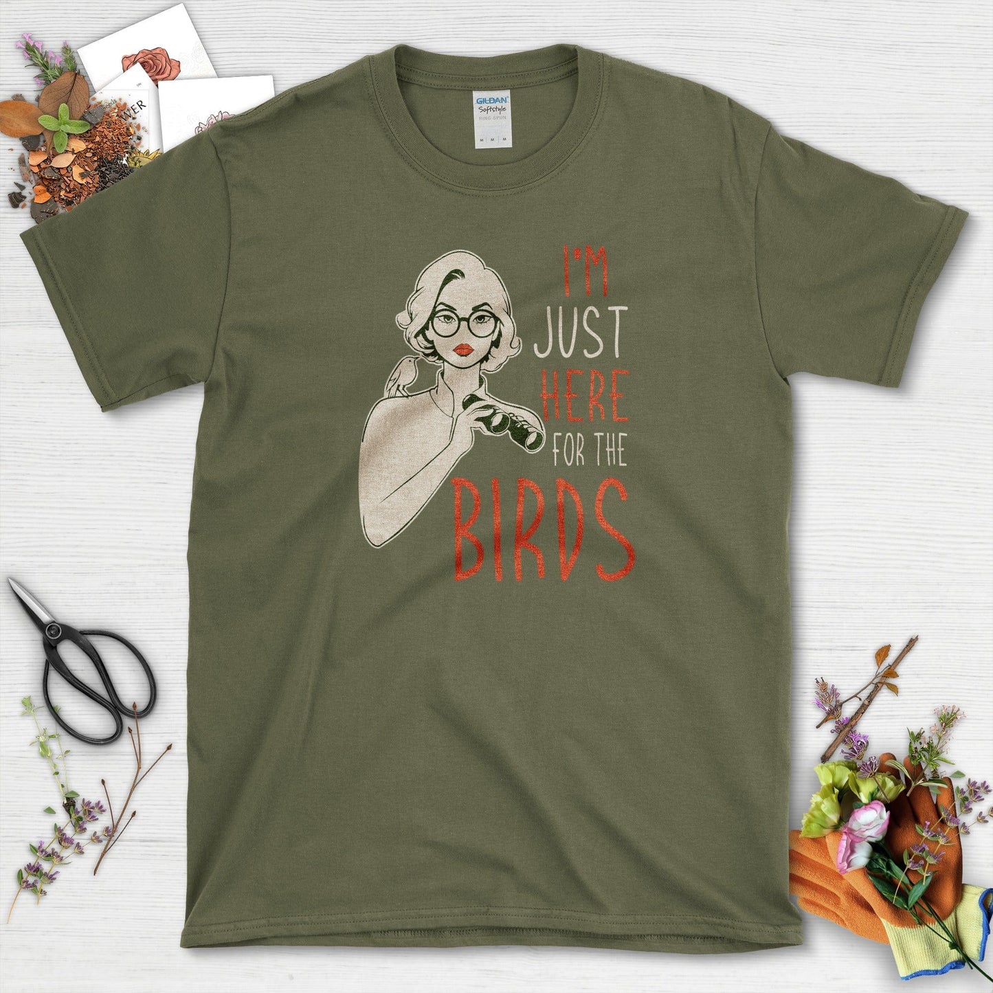 I Am Here 4 Birds T-Shirt