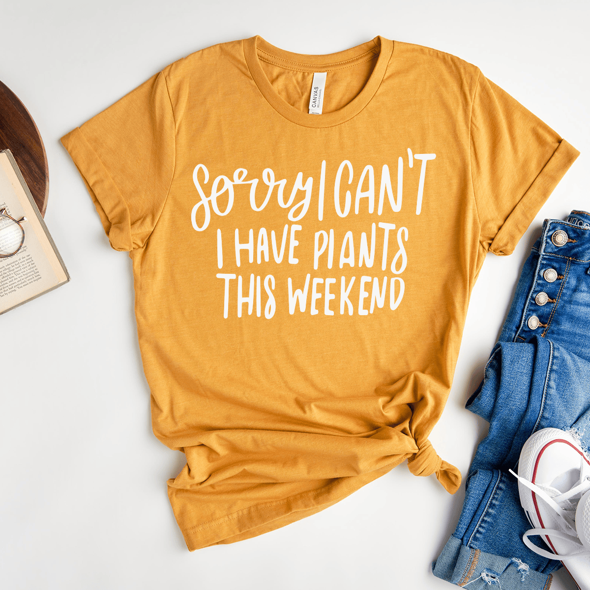 I Can't I Have Plants Unisex Tee
