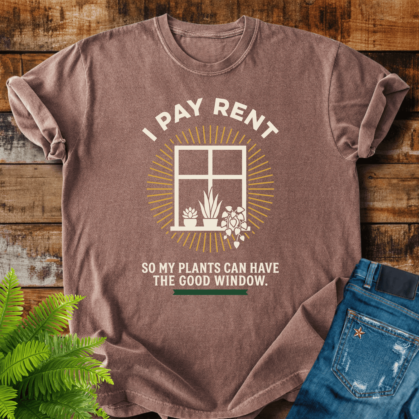 I Pay Rent T-shirt