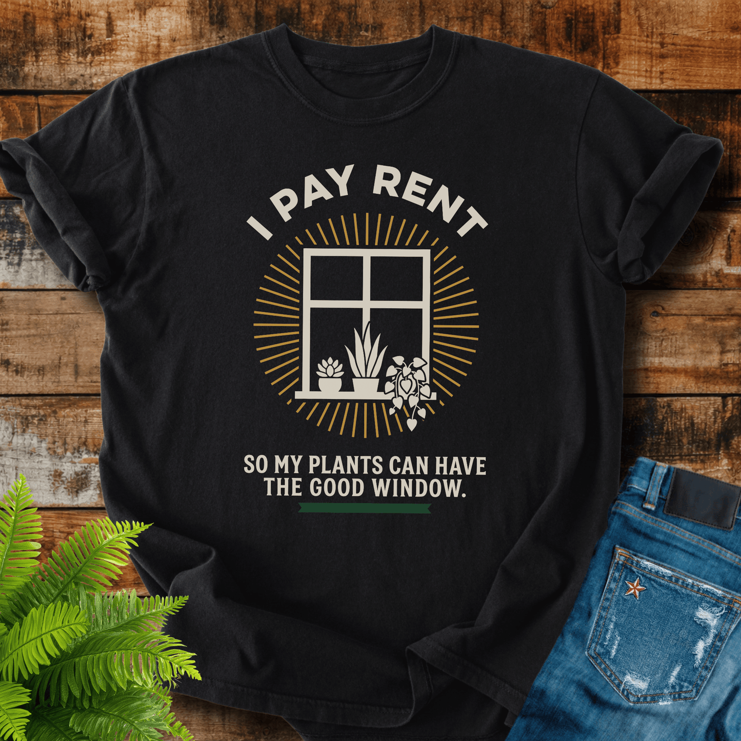 I Pay Rent T-shirt