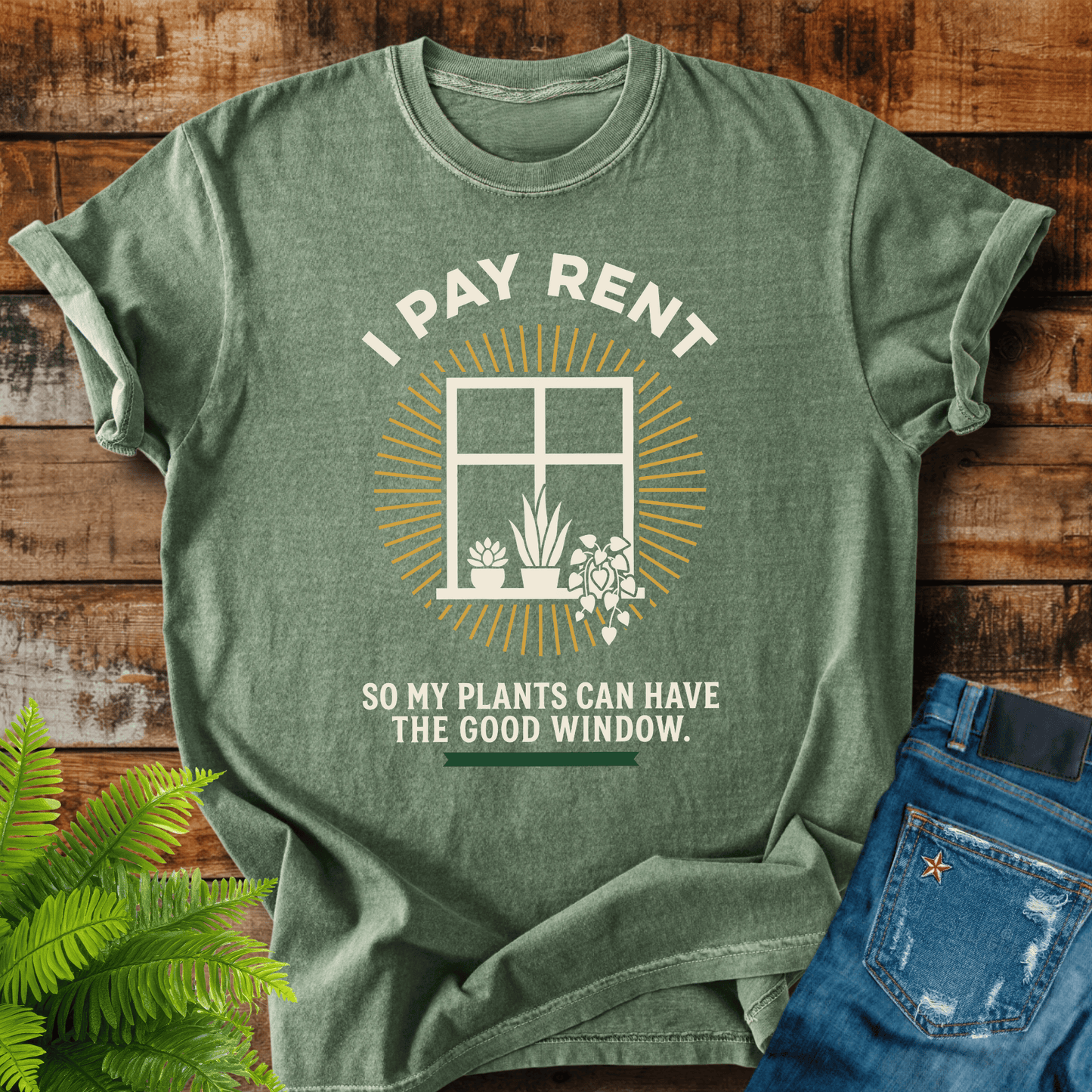 I Pay Rent T-shirt