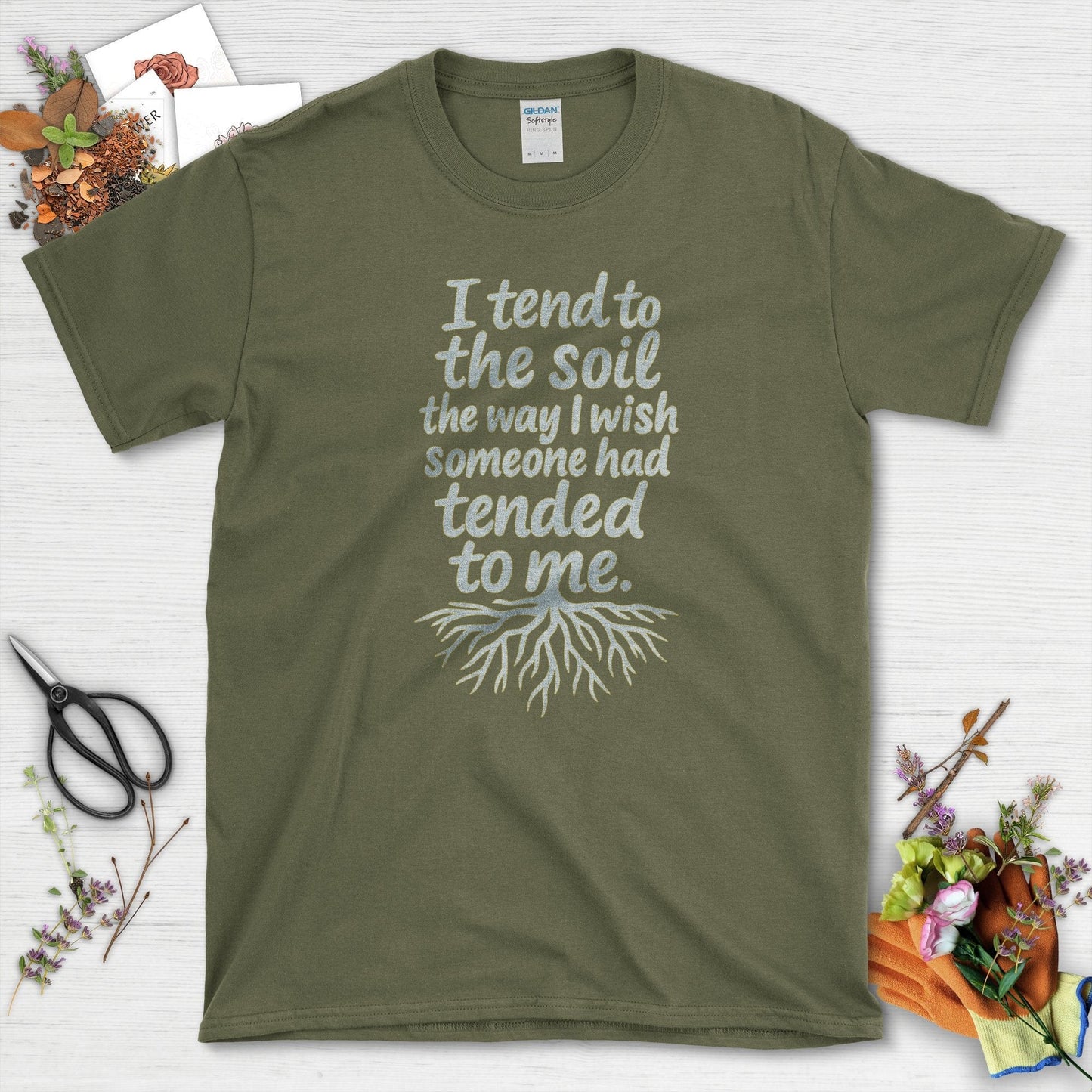 I Tend to the Soil T-Shirt