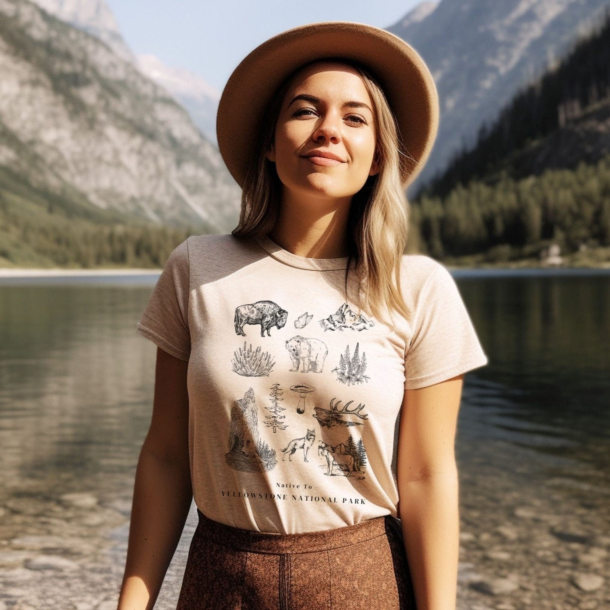 Native to Yellowstone National Park Shirt 5hteam