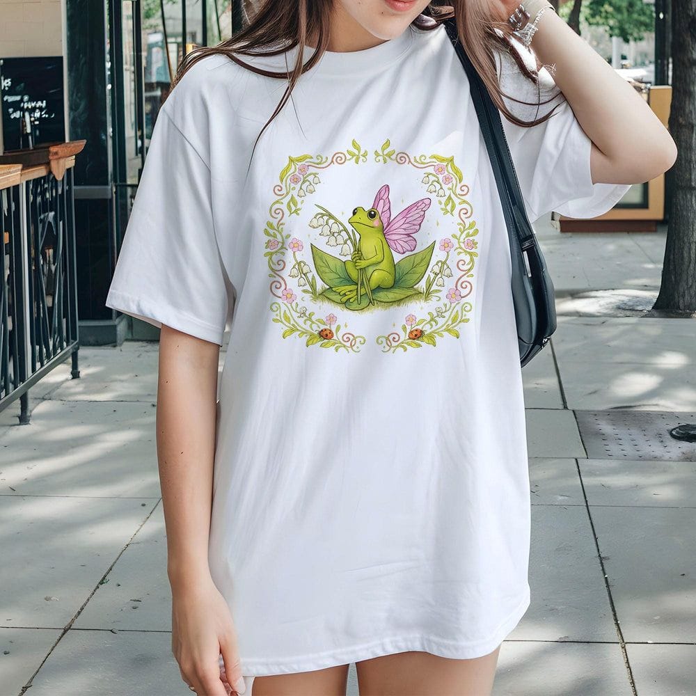 Frog Fairy Wildflower T-Shirt