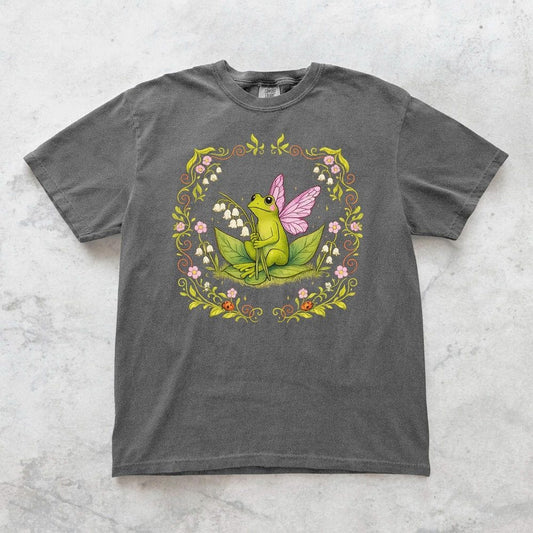 Frog Fairy Wildflower T-Shirt