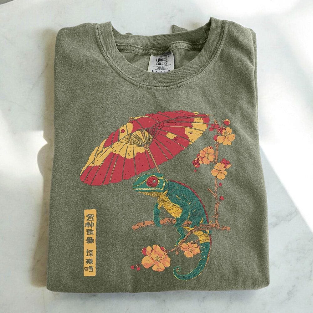 Chameleon Japanese T-Shirt