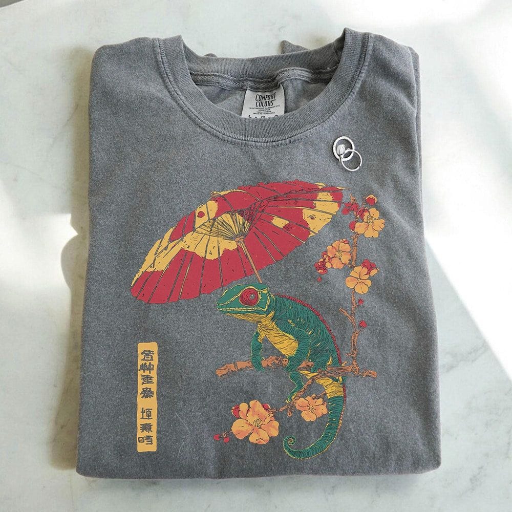 Chameleon Japanese T-Shirt