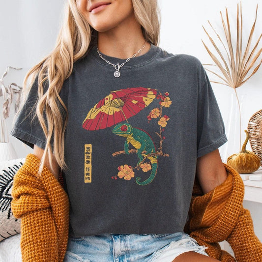 Chameleon Japanese T-Shirt
