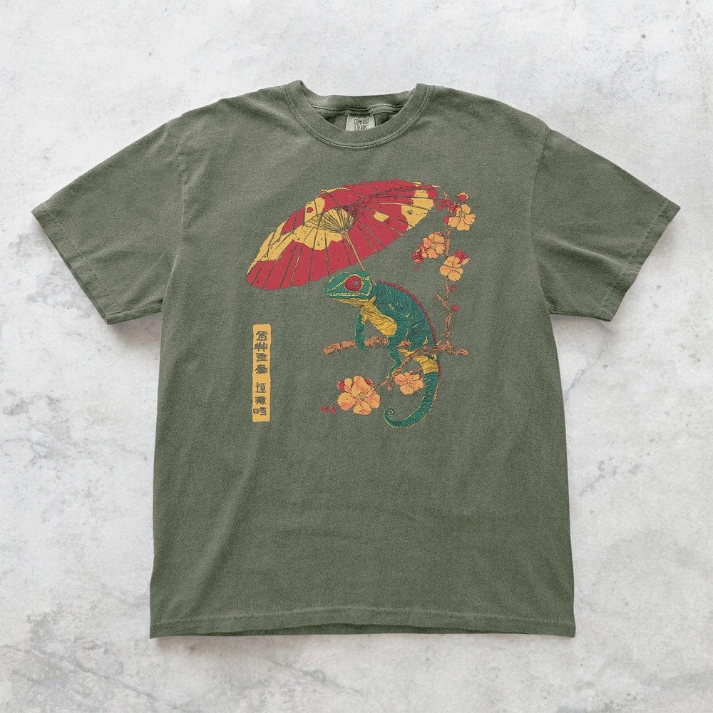 Chameleon Japanese T-Shirt