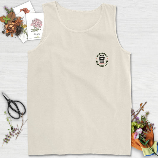 Inspired Garden Life Raccoon Logo Comfort Colors® Tank Top
