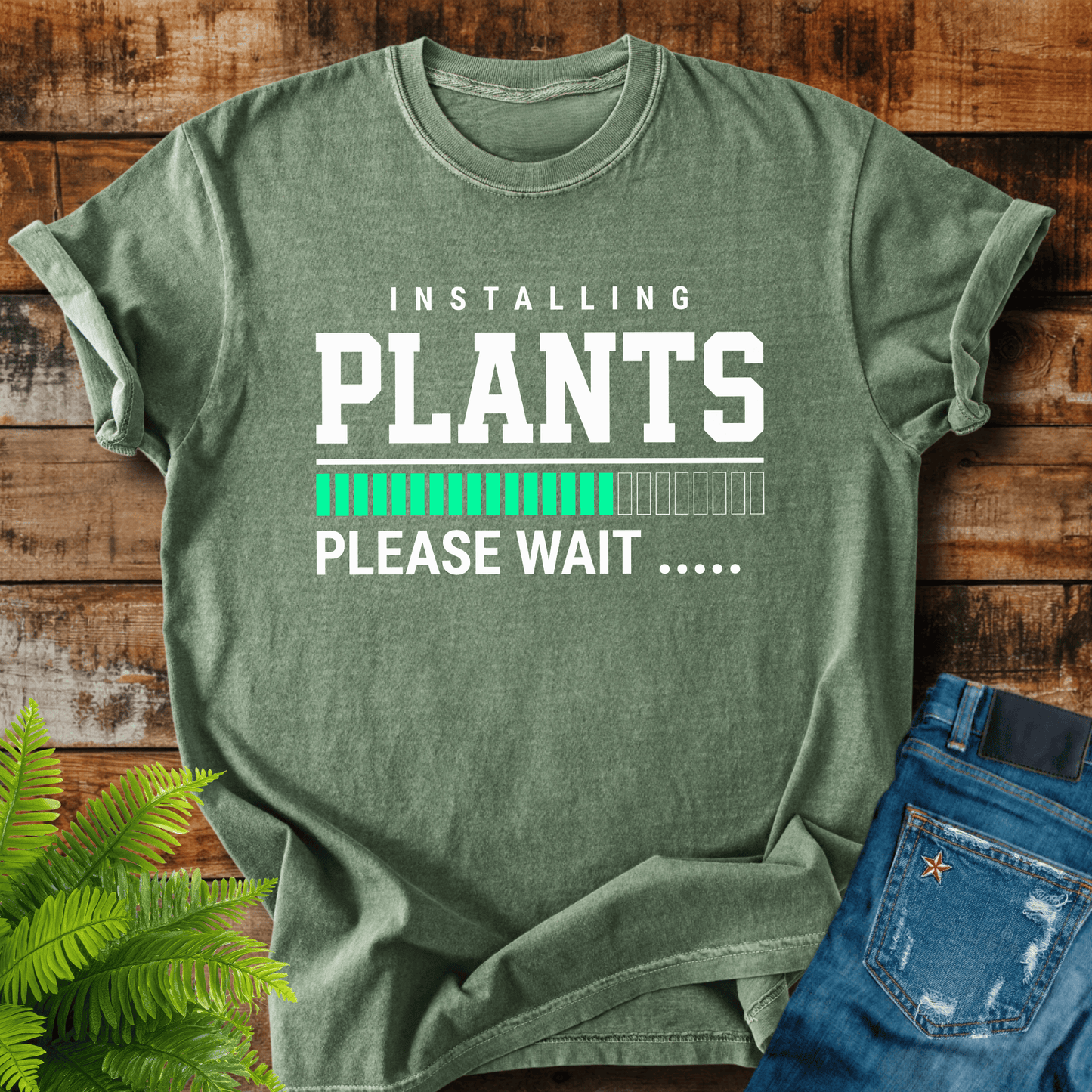 Installing Plants T-shirt