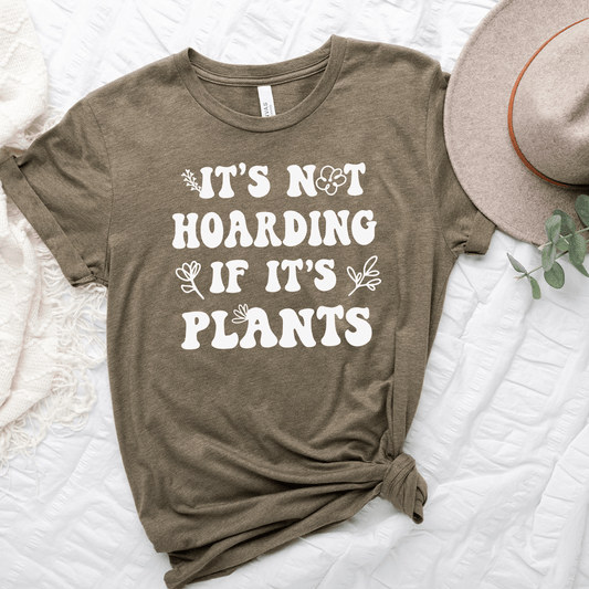 It's Not Hoarding Floral Unisex Tee