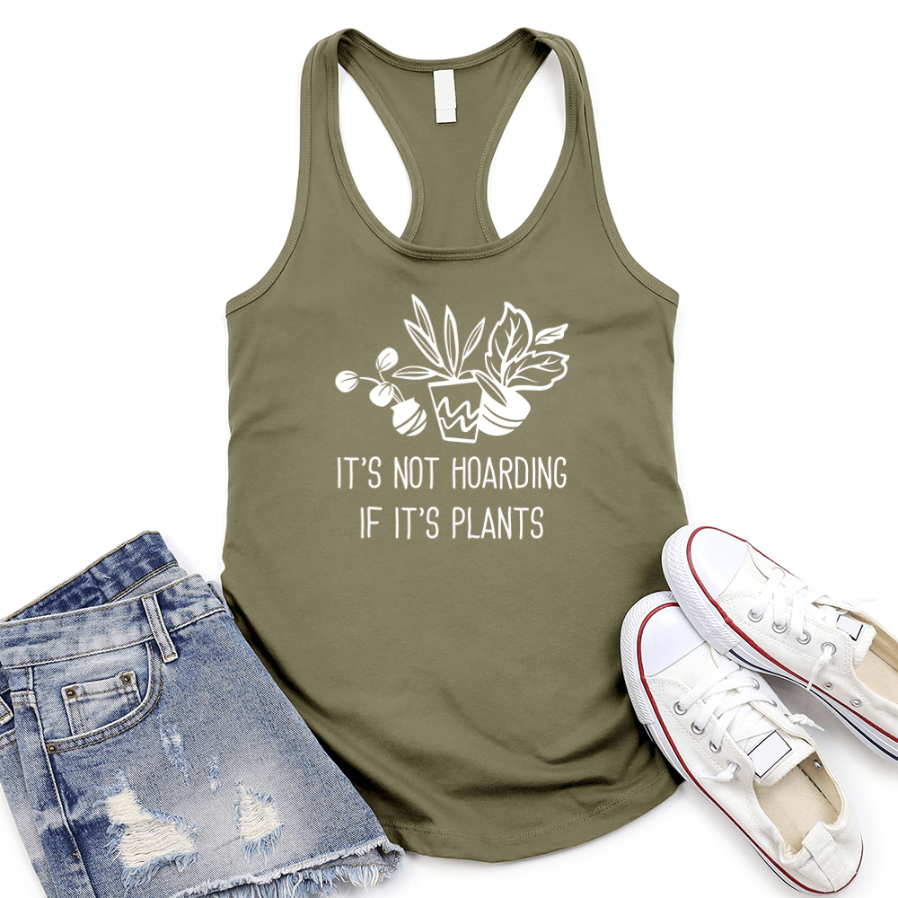 It's Not Hoarding Women's Racerback Tank Top
