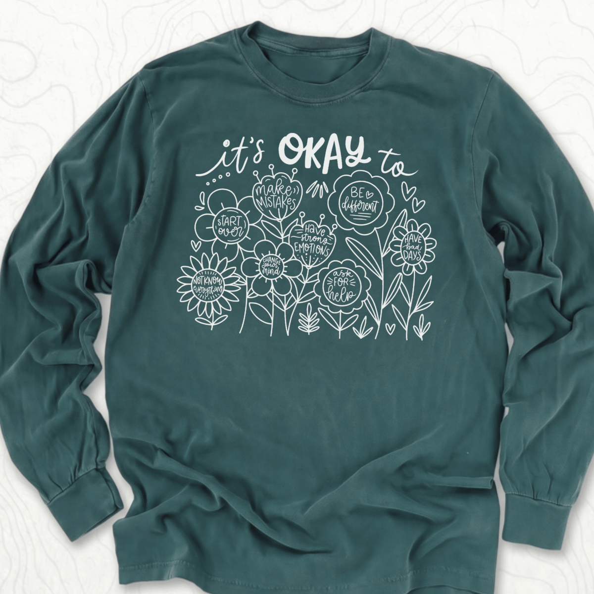 Its Okay LS T-shirt