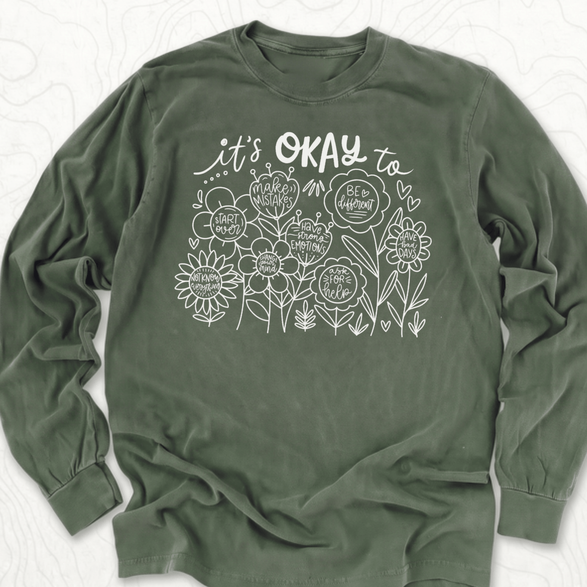 Its Okay LS T-shirt