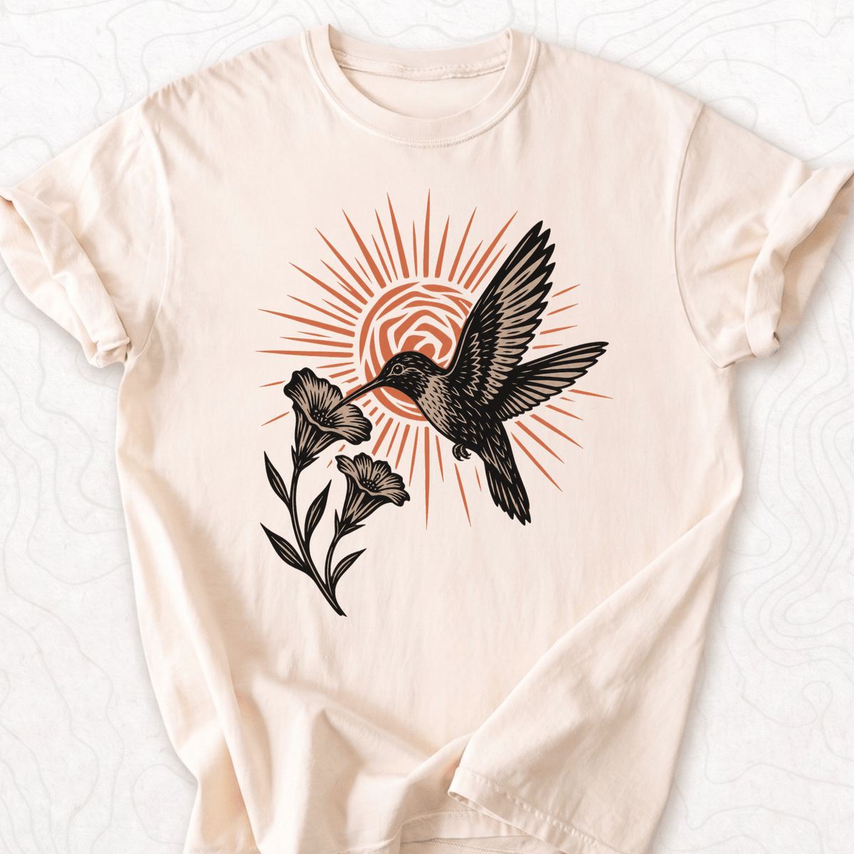 Hummingbird Bloom T-shirt