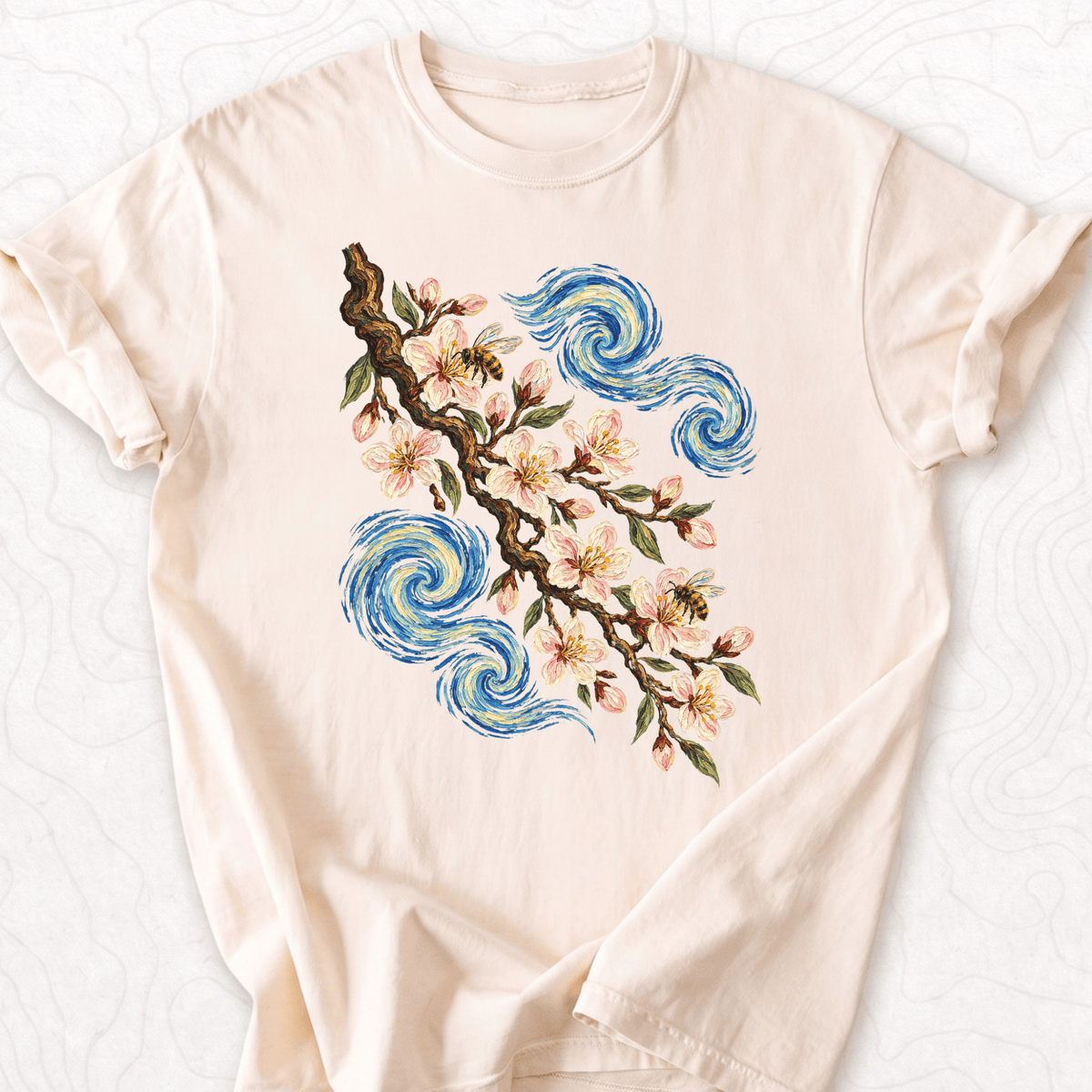 Cherry Blossom Bees T-shirt