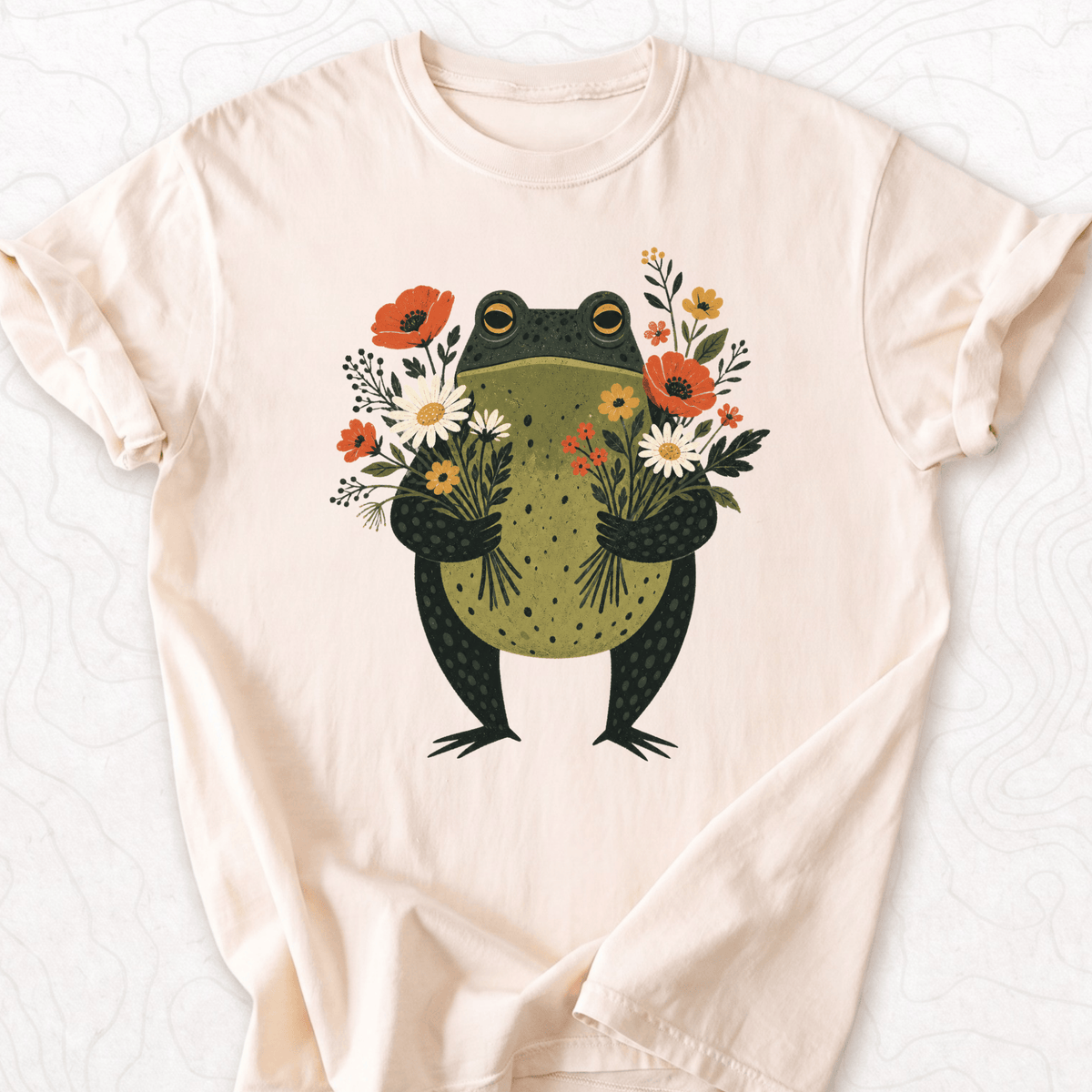 Flower Frog T-shirt