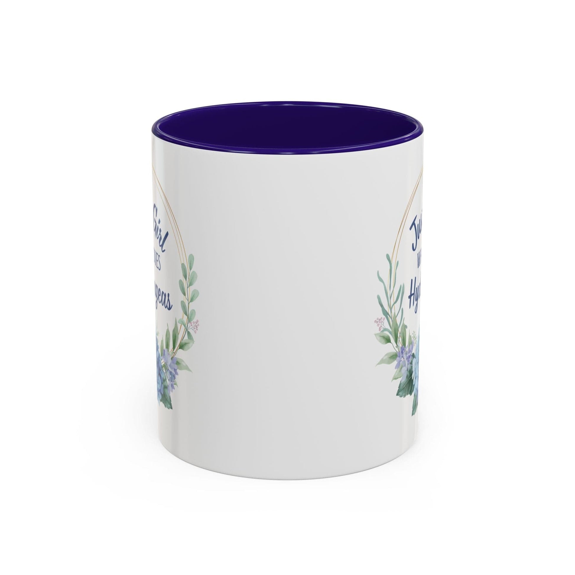 Just a Girl Who Loves Hydrangeas Mug (11/15oz)