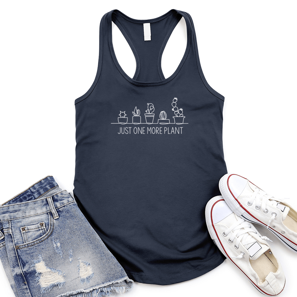 Just One More Plant Women's Racerback Tank Top