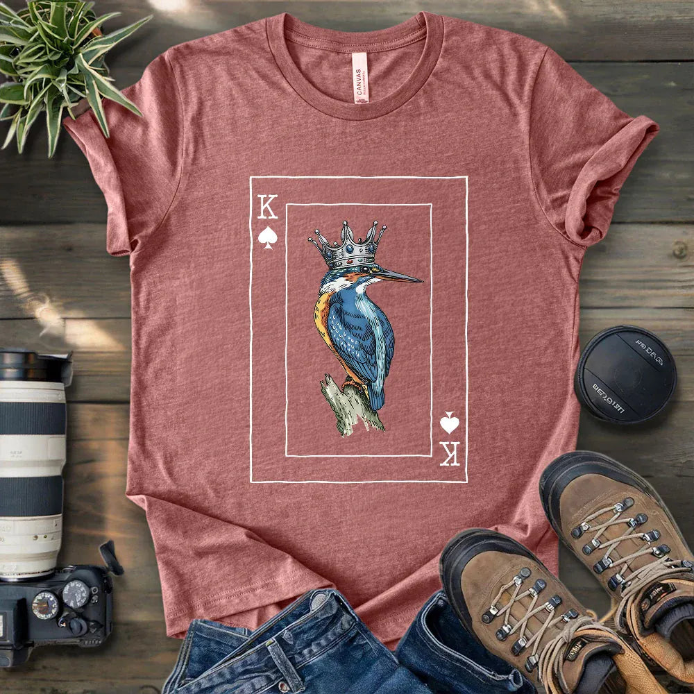 Kingfisher of Spades T-shirt