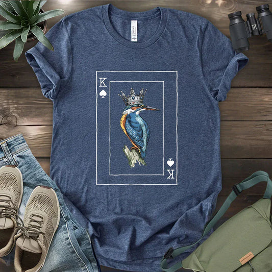Kingfisher of Spades T-shirt