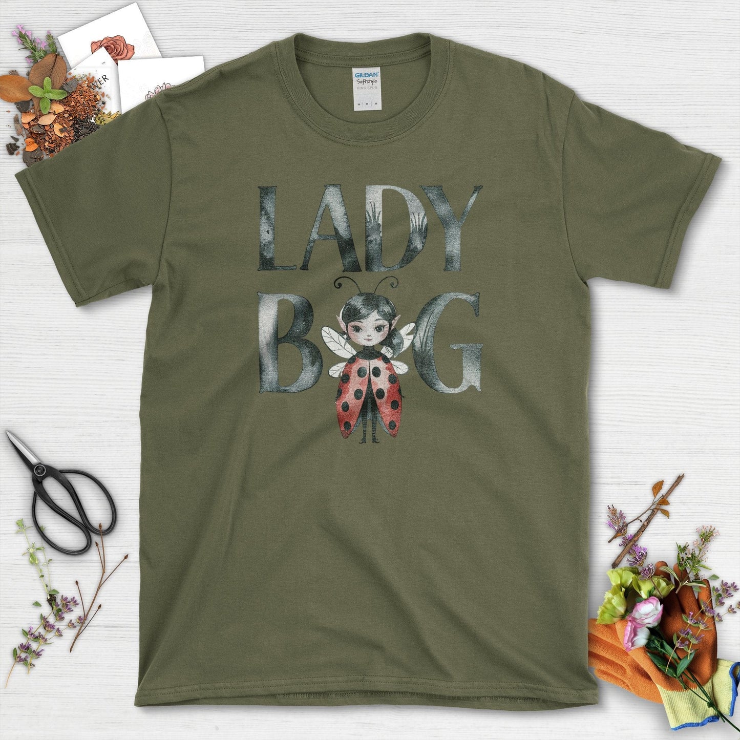 Lady Bug Garden T-Shirt