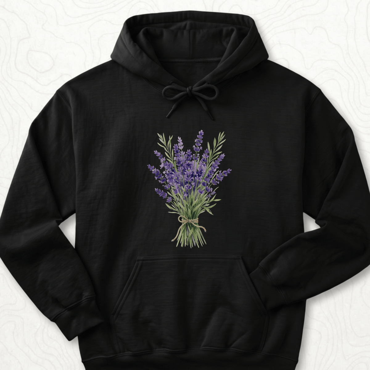 Lavender Bouquet Hoodie