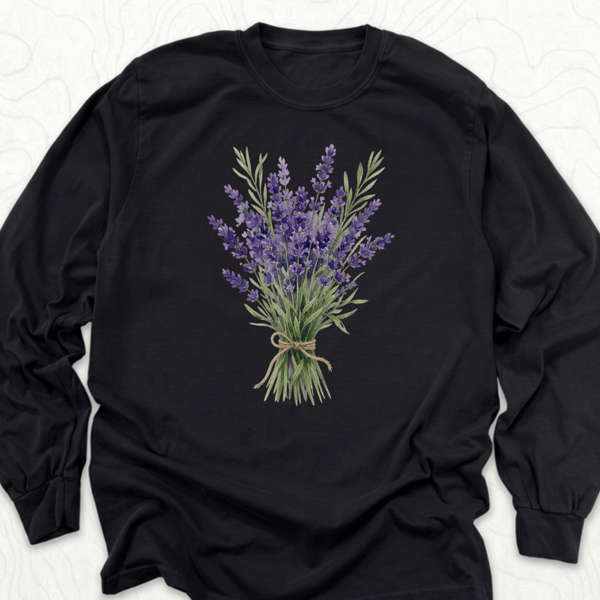 Lavender Bouquet LS T-shirt