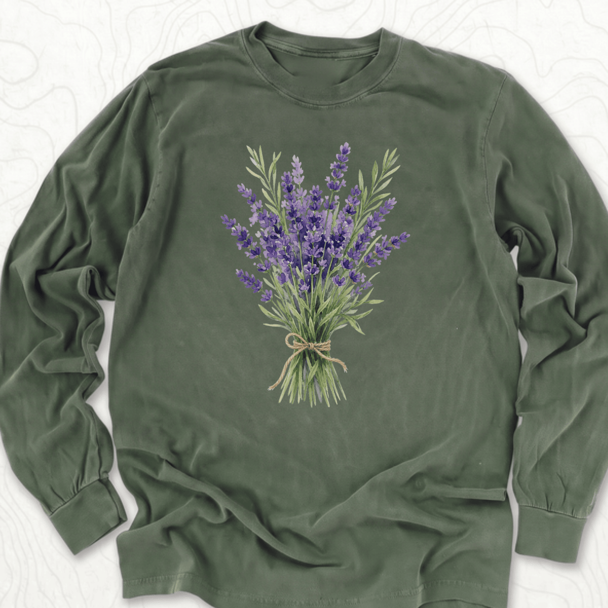 Lavender Bouquet LS T-shirt