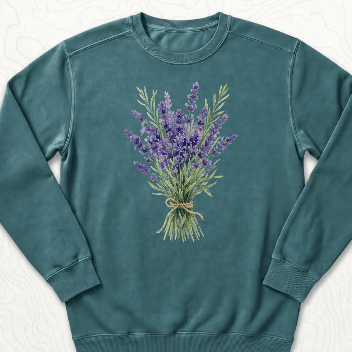 Lavender Bouquet Sweatshirt