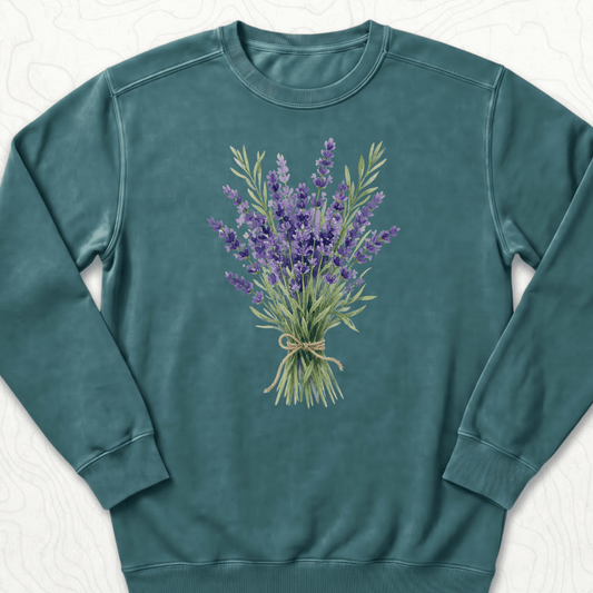 Lavender Bouquet Sweatshirt