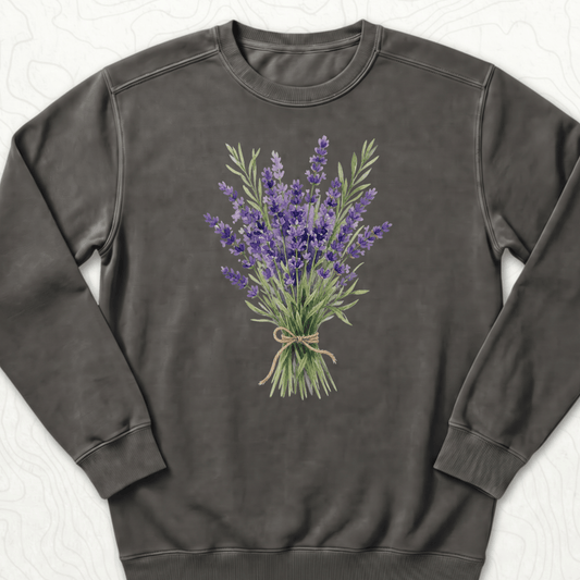 Lavender Bouquet Sweatshirt
