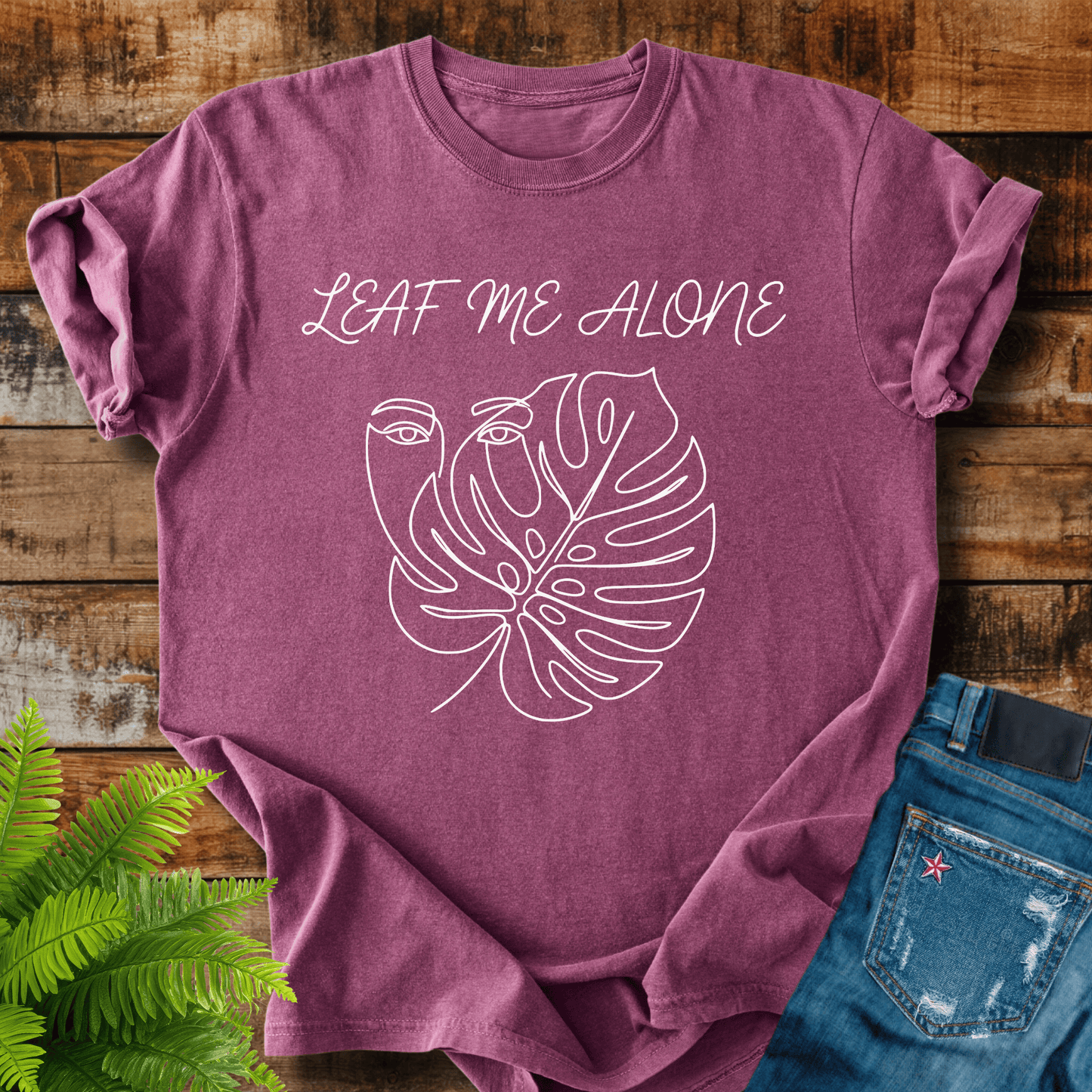 Leaf Me Alone T-shirt