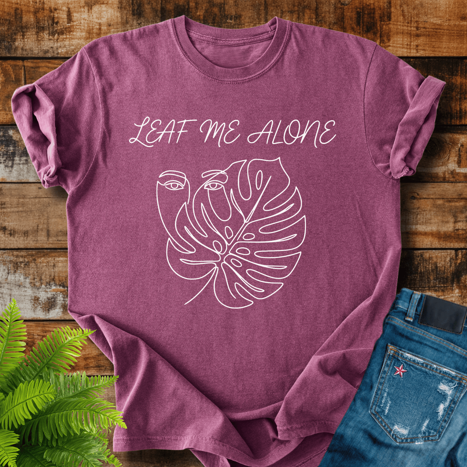 Leaf Me Alone T-shirt