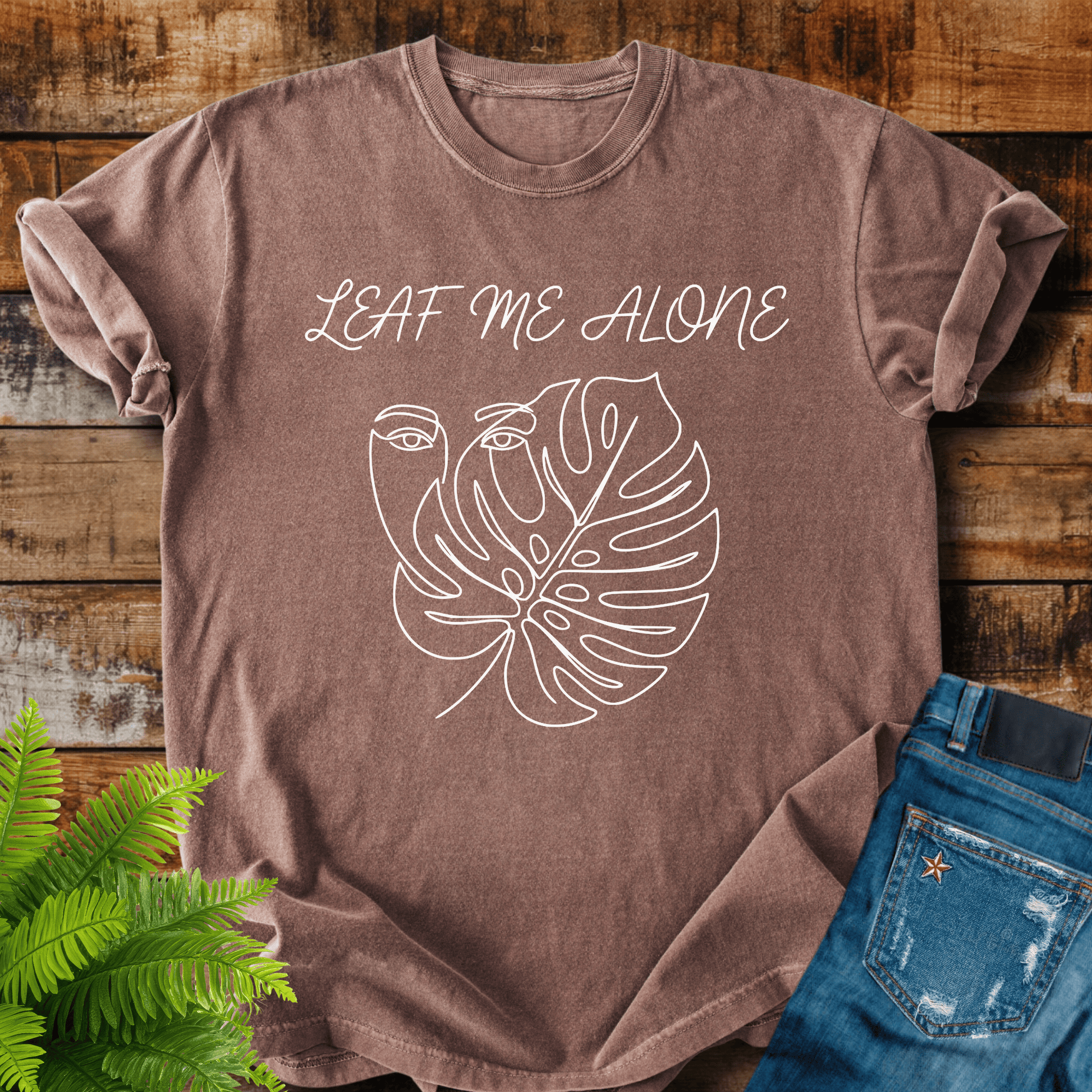 Leaf Me Alone T-shirt