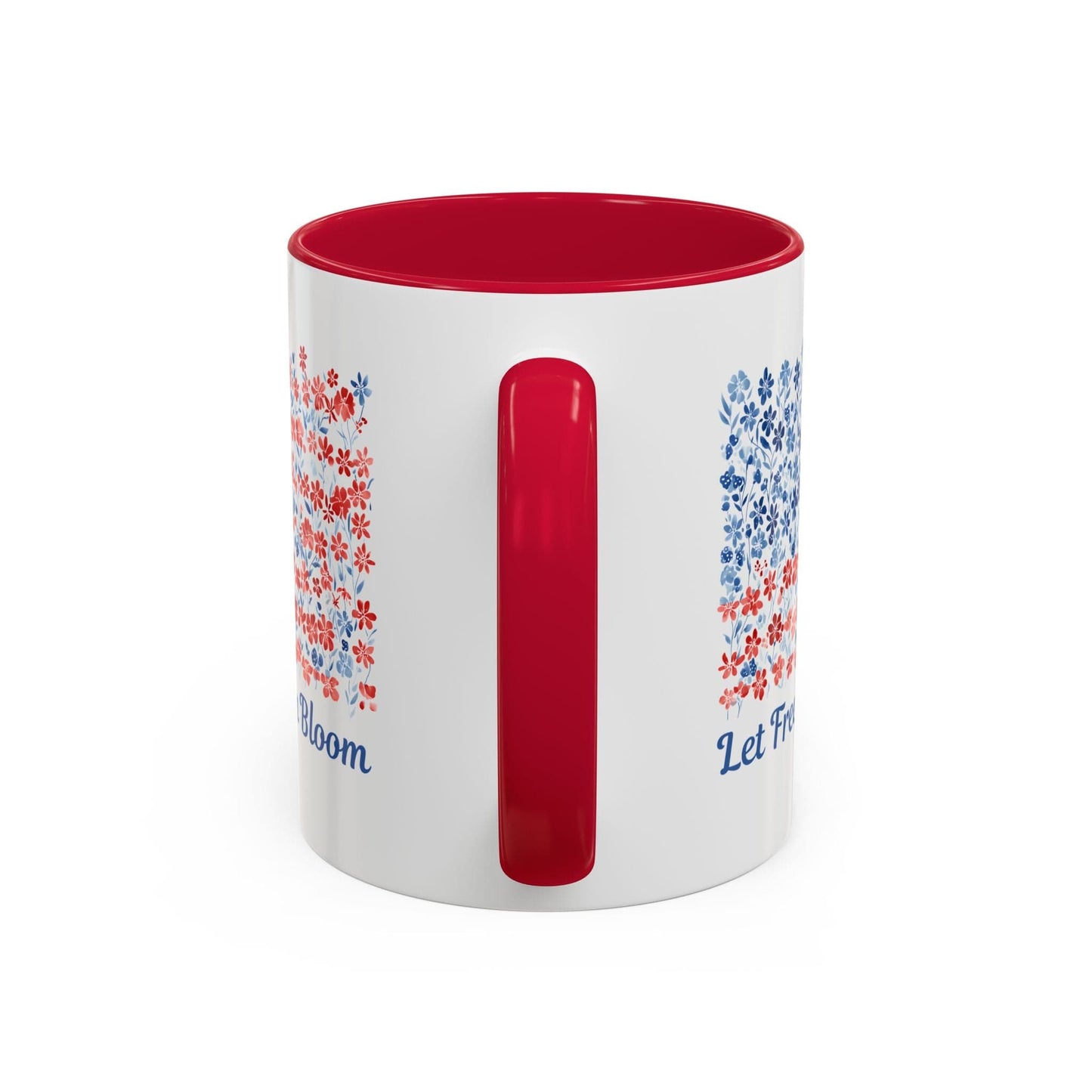 Let Freedom Bloom Floral Flag Mug (11/15oz)