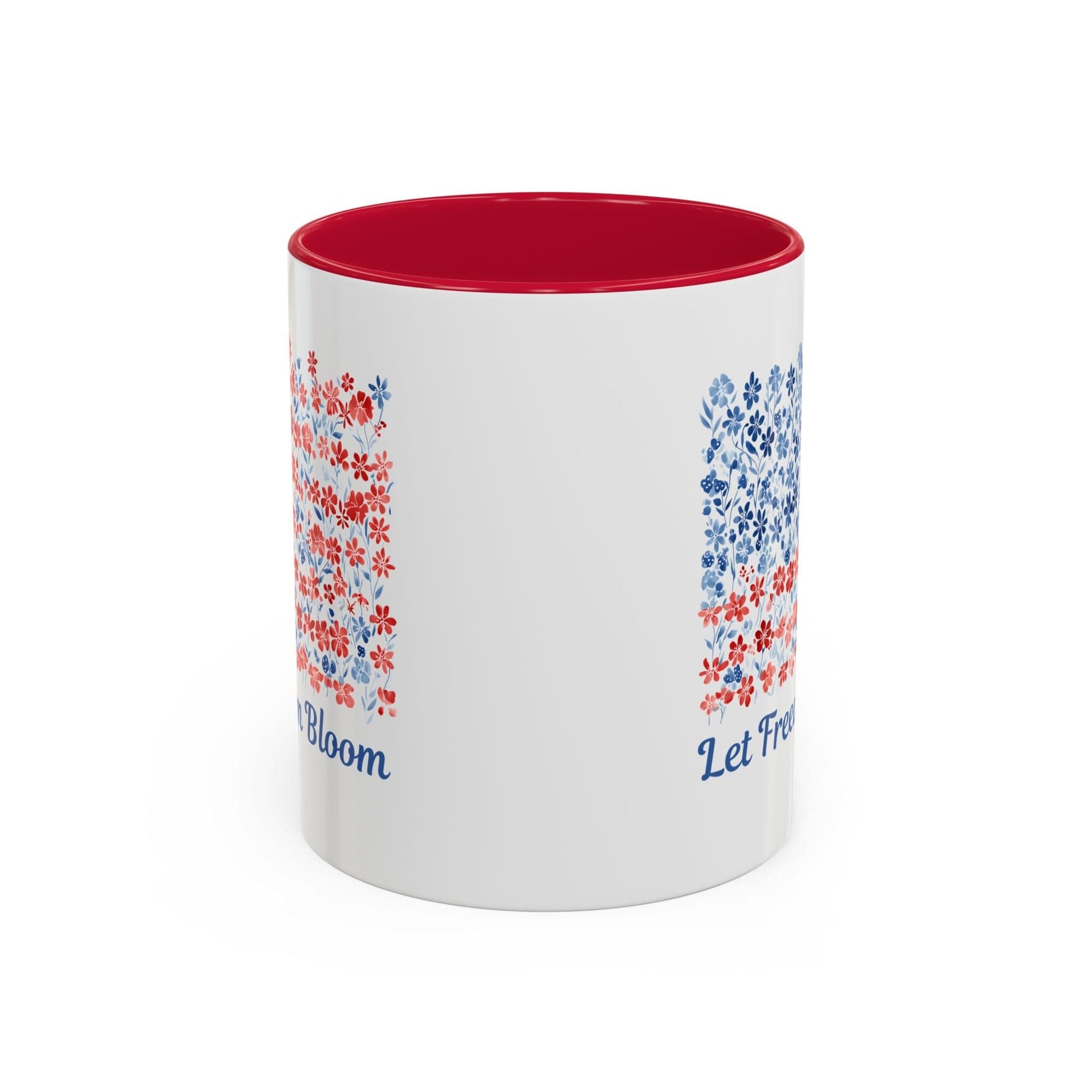Let Freedom Bloom Floral Flag Mug (11/15oz)