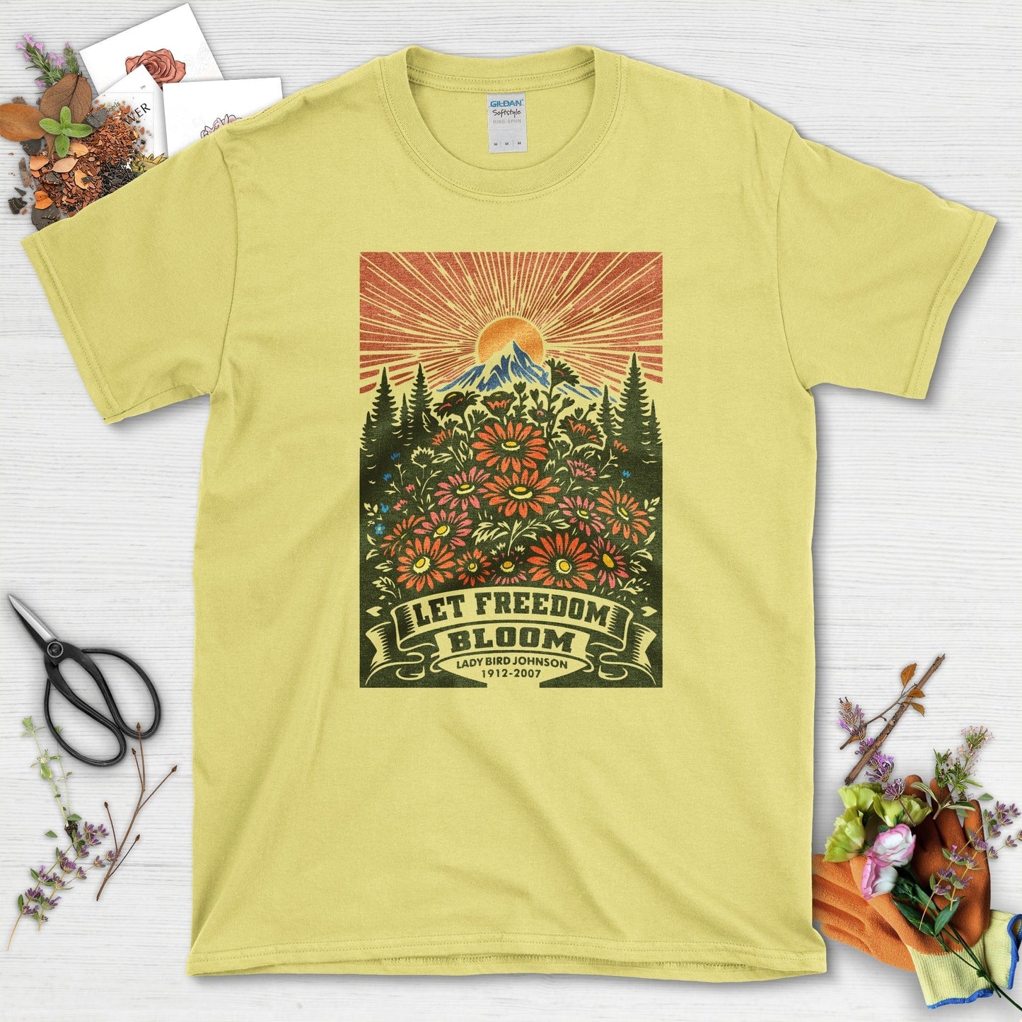 Let Freedom Bloom T-Shirt